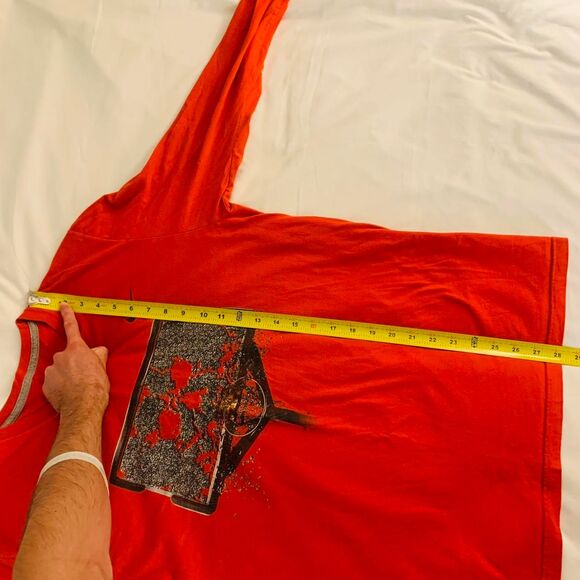 Nike Men's Red T-shirt - Picture 7 of 8